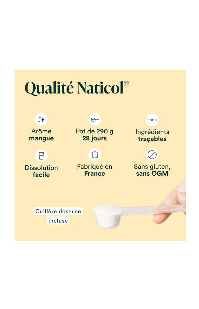 Collagène Marin - Peau & articulations - Saveur mangue - 3 x 28 jours