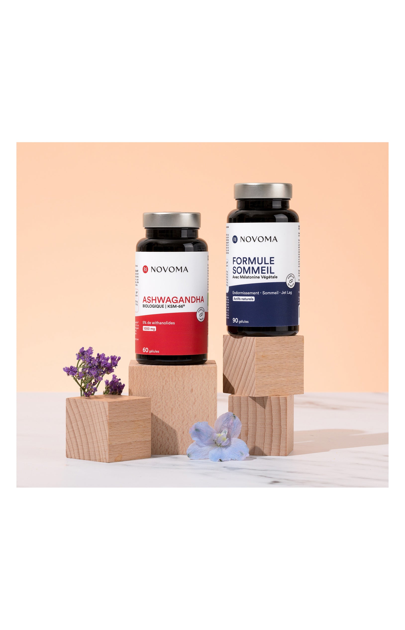 Pack Stress & Sommeil - Ashwagandha Bio & formule sommeil