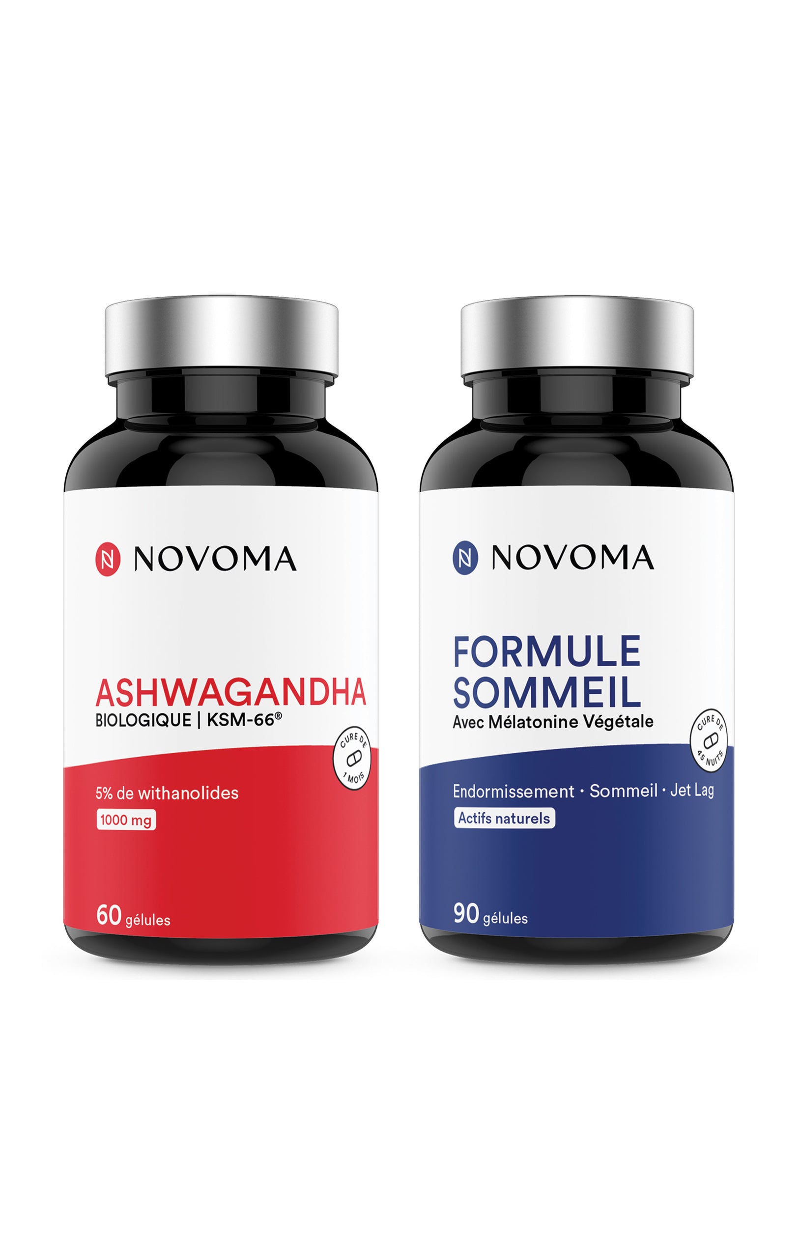 Pack Stress & Sommeil - Ashwagandha Bio & formule sommeil