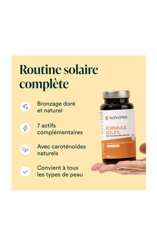 Formule Soleil - Protection & bronzage - 1 mois