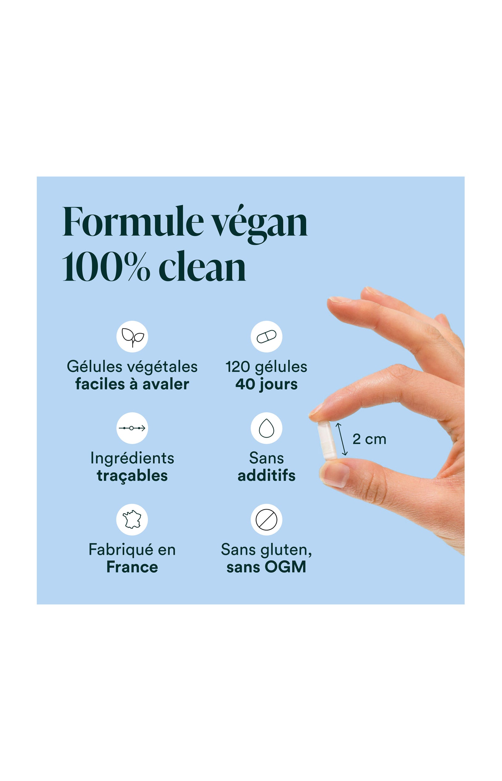 Magnésium Bisglycinate - Energie & stress -  20 ou 40 jours