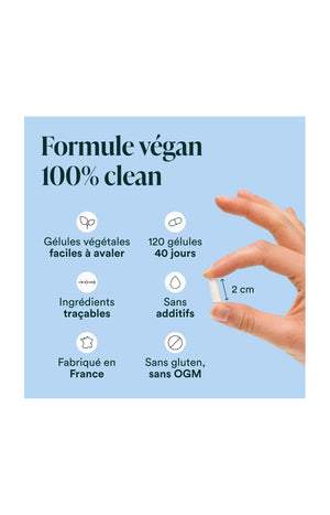 Magnésium Bisglycinate - Energie & stress -  20 ou 40 jours