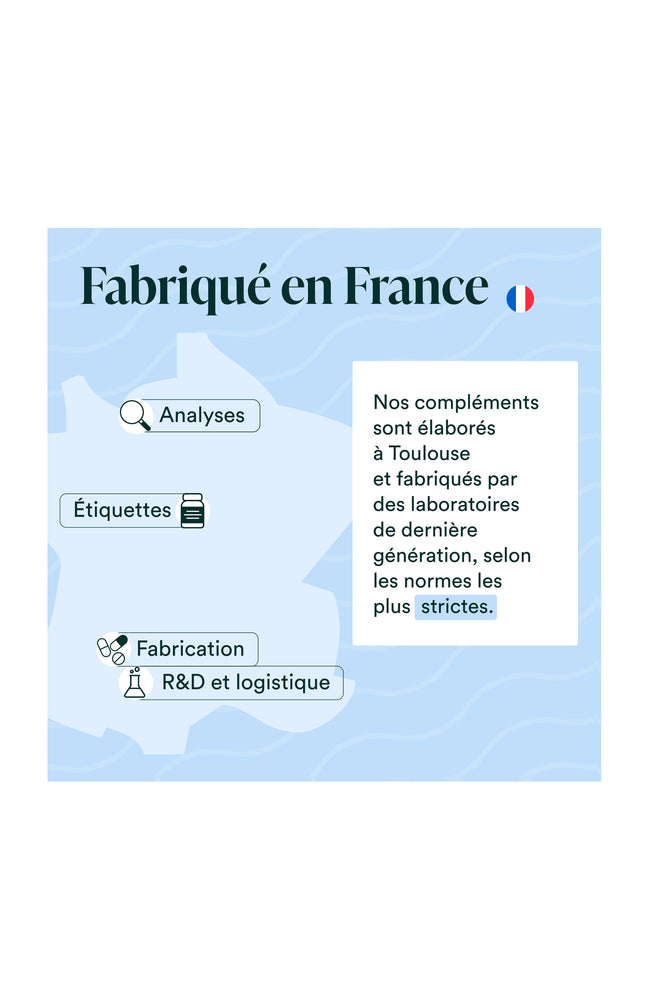 Magnésium Bisglycinate - Energie & stress -  20 ou 40 jours