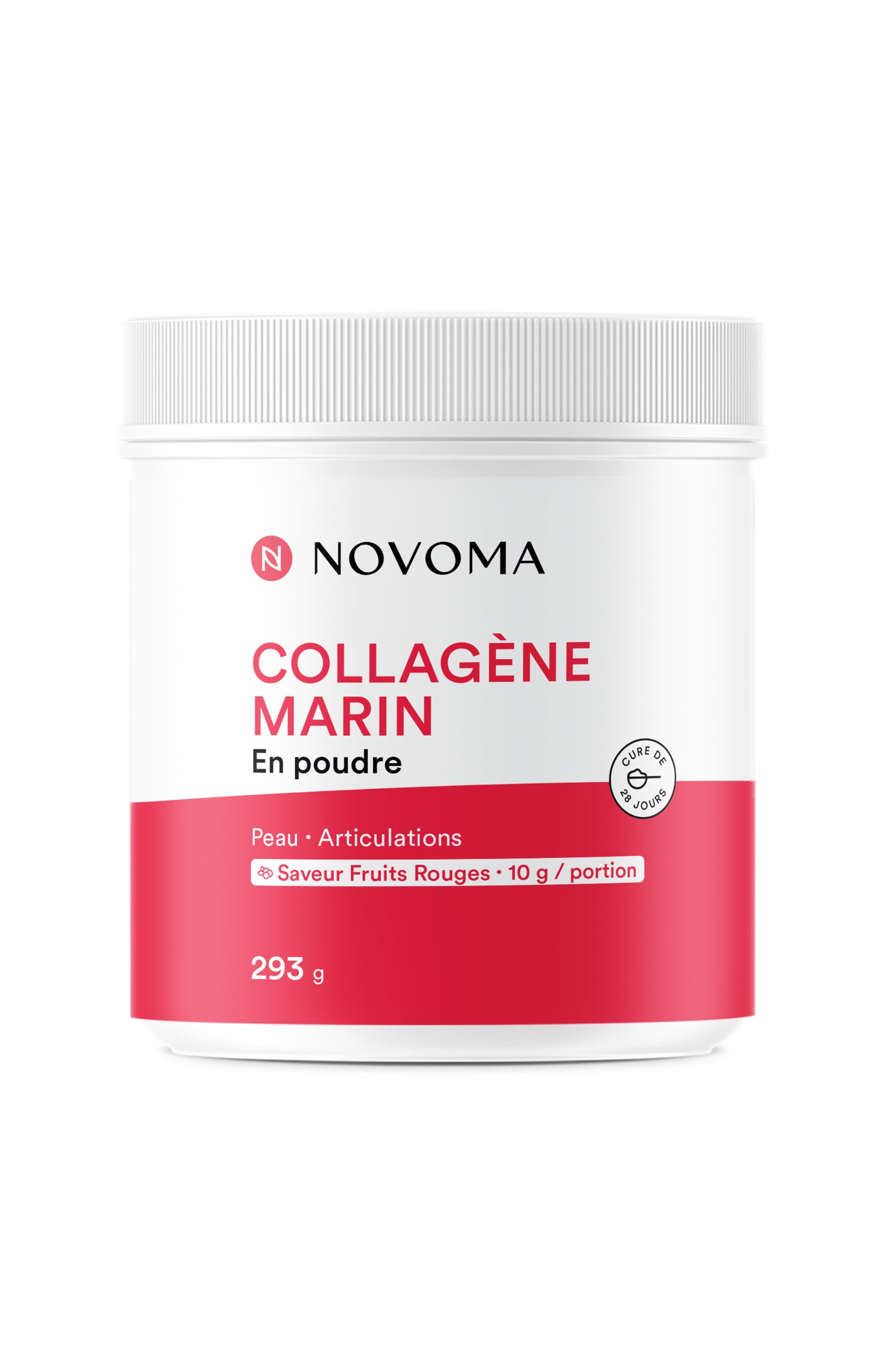 Collagène Marin - Peau & articulations - Saveur fruits rouges - 28 jours