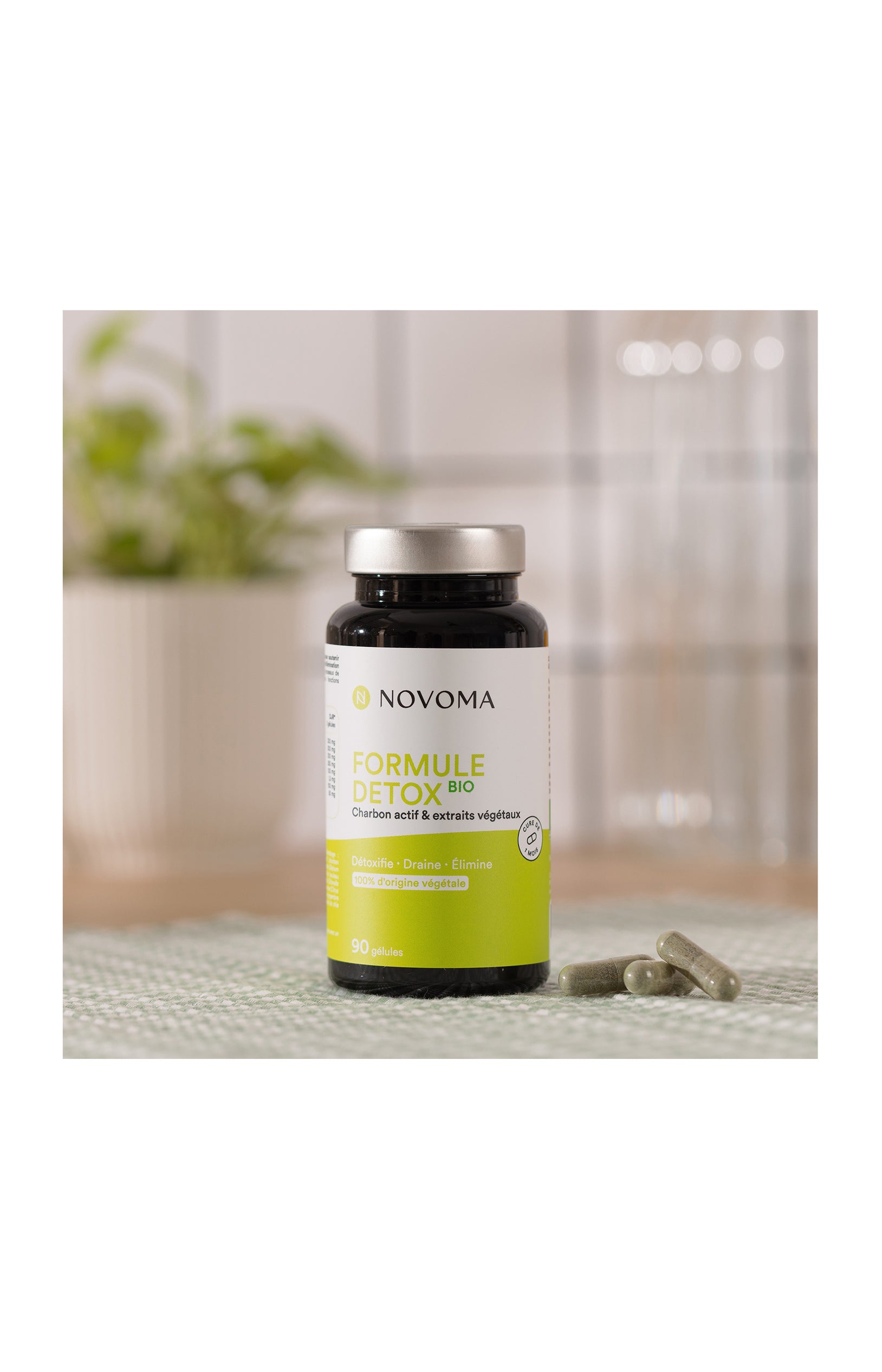 Formule Détox Bio - Charbon actif - 1 mois