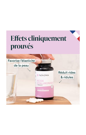 Acide Hyaluronique - Peau & anti âge - 1 mois