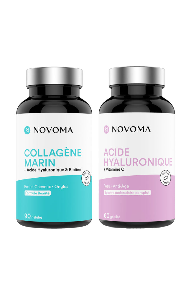 Pack Beauté - Acide hyaluronique & collagène marin - 1 mois