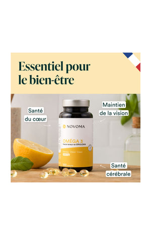 Oméga 3 Epax® - Cerveau, vision & cœur - 1 mois