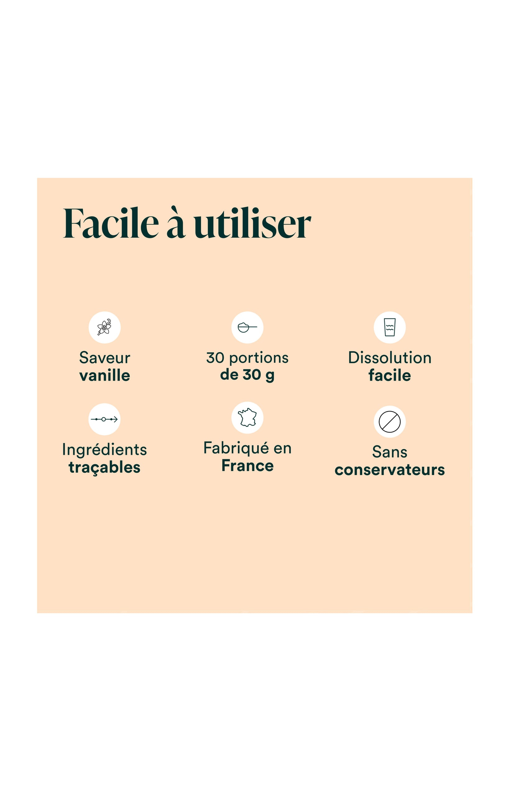 Isolat de Whey Native - Sport - Saveur vanille - 3 x 900 g