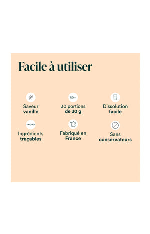 Isolat de Whey Native - Sport - Saveur vanille - 3 x 900 g