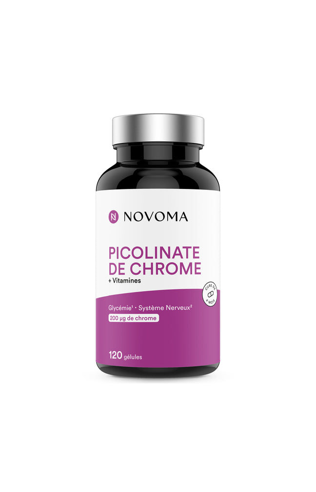 Chrome Picolinate - Glycémie & système nerveux - 4 mois