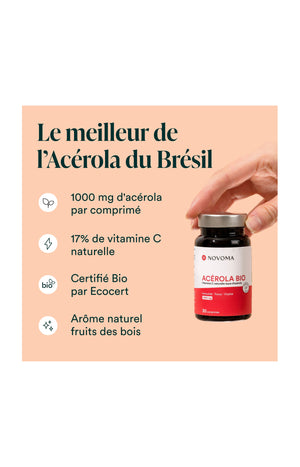Acérola Bio - Immunité & vitalité - 1 mois