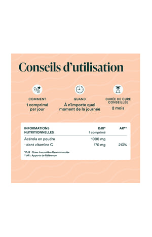 Acérola Bio - Immunité & vitalité - 1 mois