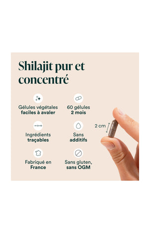 Shilajit - Système nerveux & immunité - 2 mois