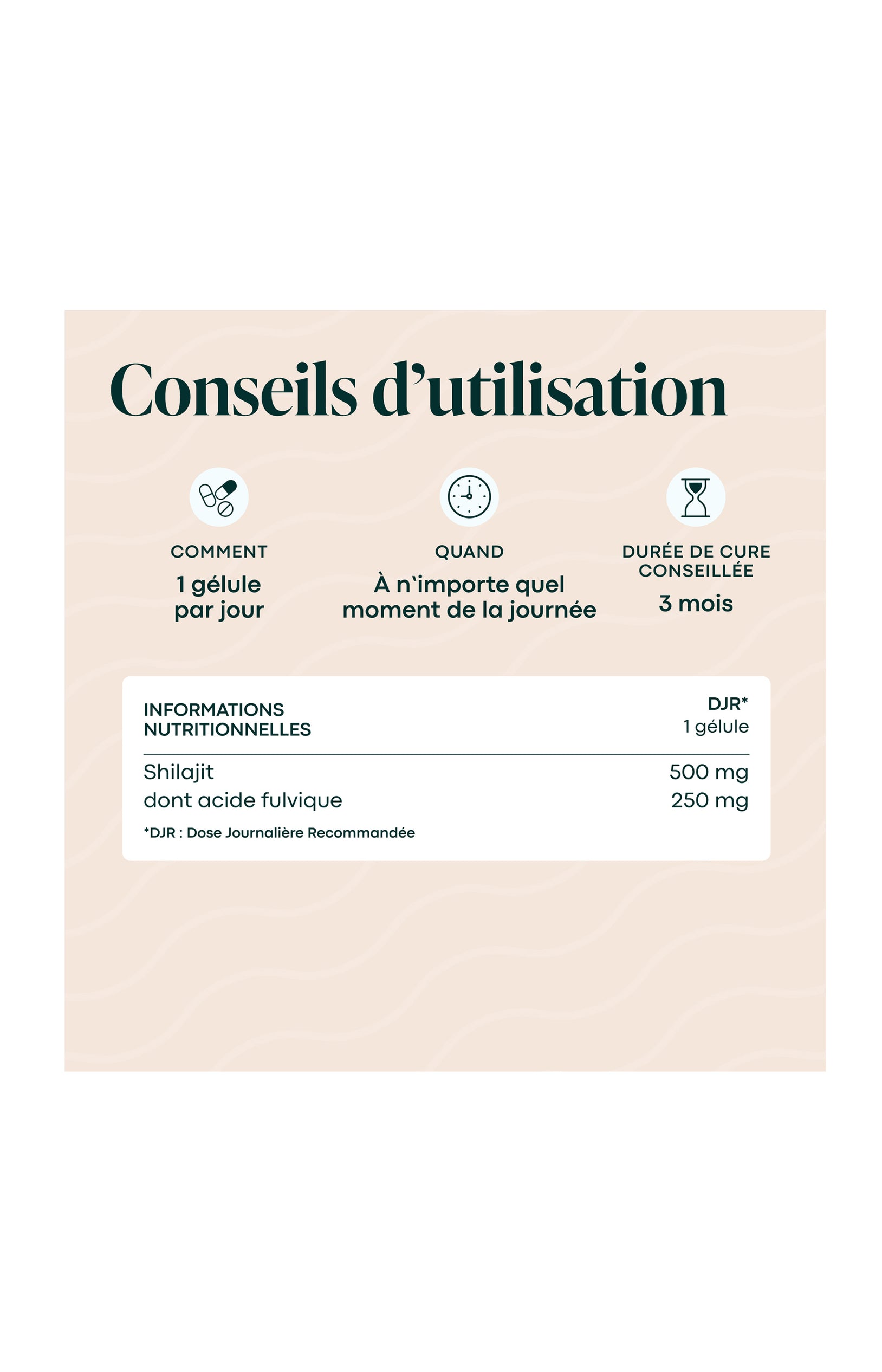 Shilajit - Système nerveux & immunité - 2 mois