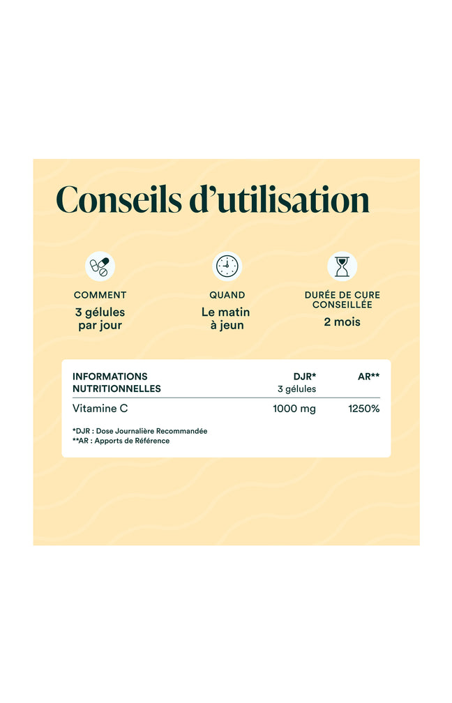 Vitamine C liposomale - Immunité & tonus - 1 mois