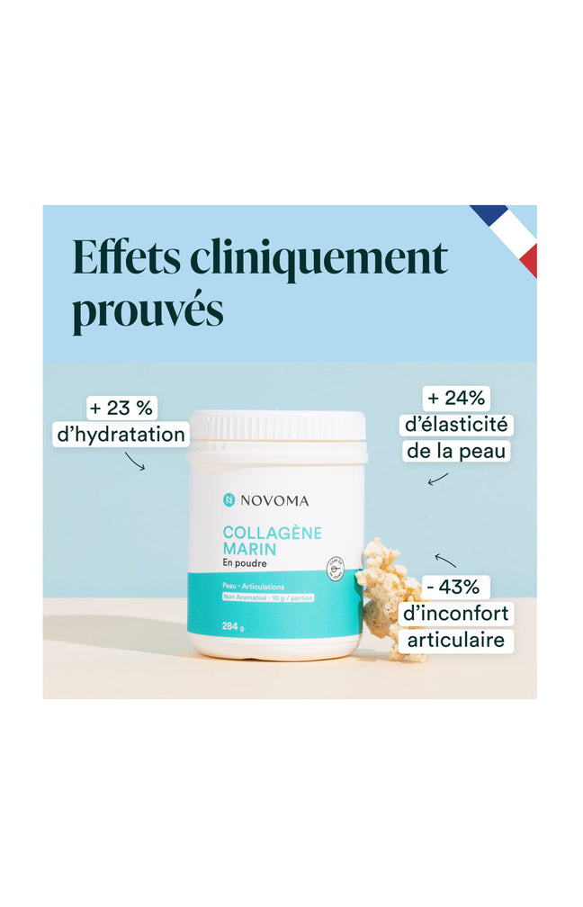 Collagène Marin - Peau & articulations - Saveur nature - 28 jours