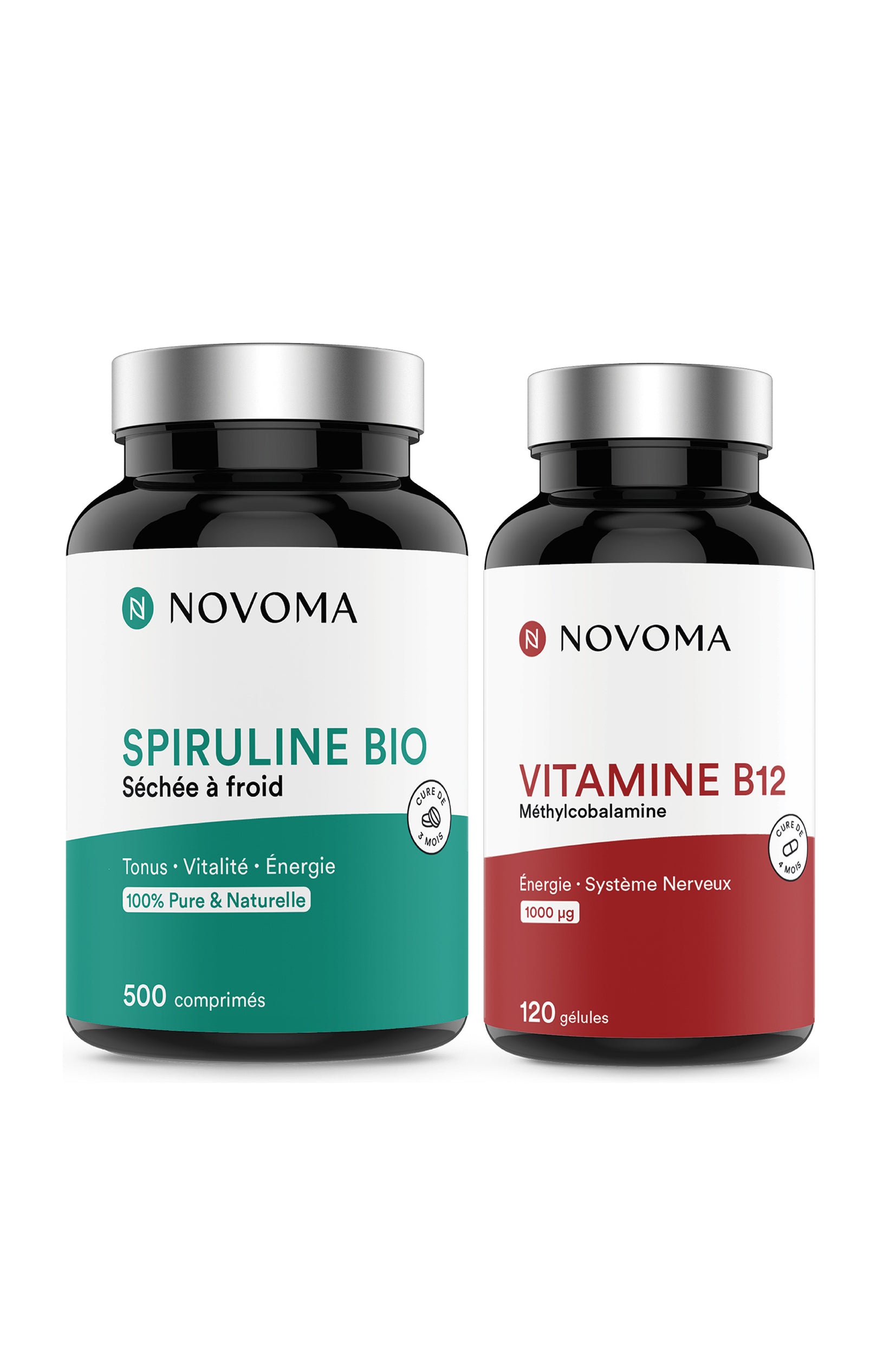 Pack Végan - Spiruline Bio & vitamine B12