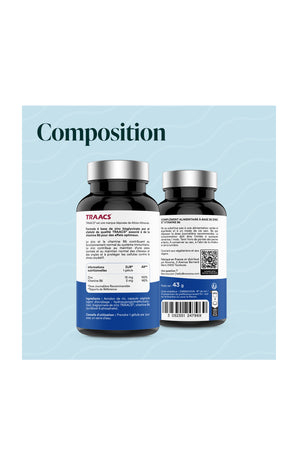 Zinc Bisglycinate - Immunité, peau & cheveux - 2 mois