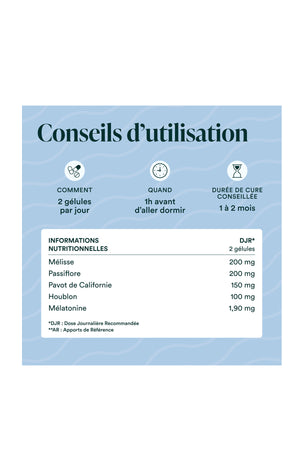 Formule Sommeil - Mélatonine - 45 nuits
