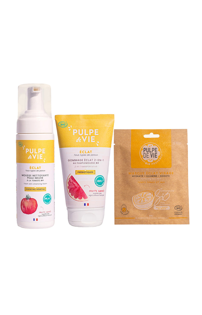 Routine soins - Eclat & énergie - 3 produits