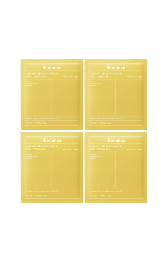 4 masques illuminateur & unifiant