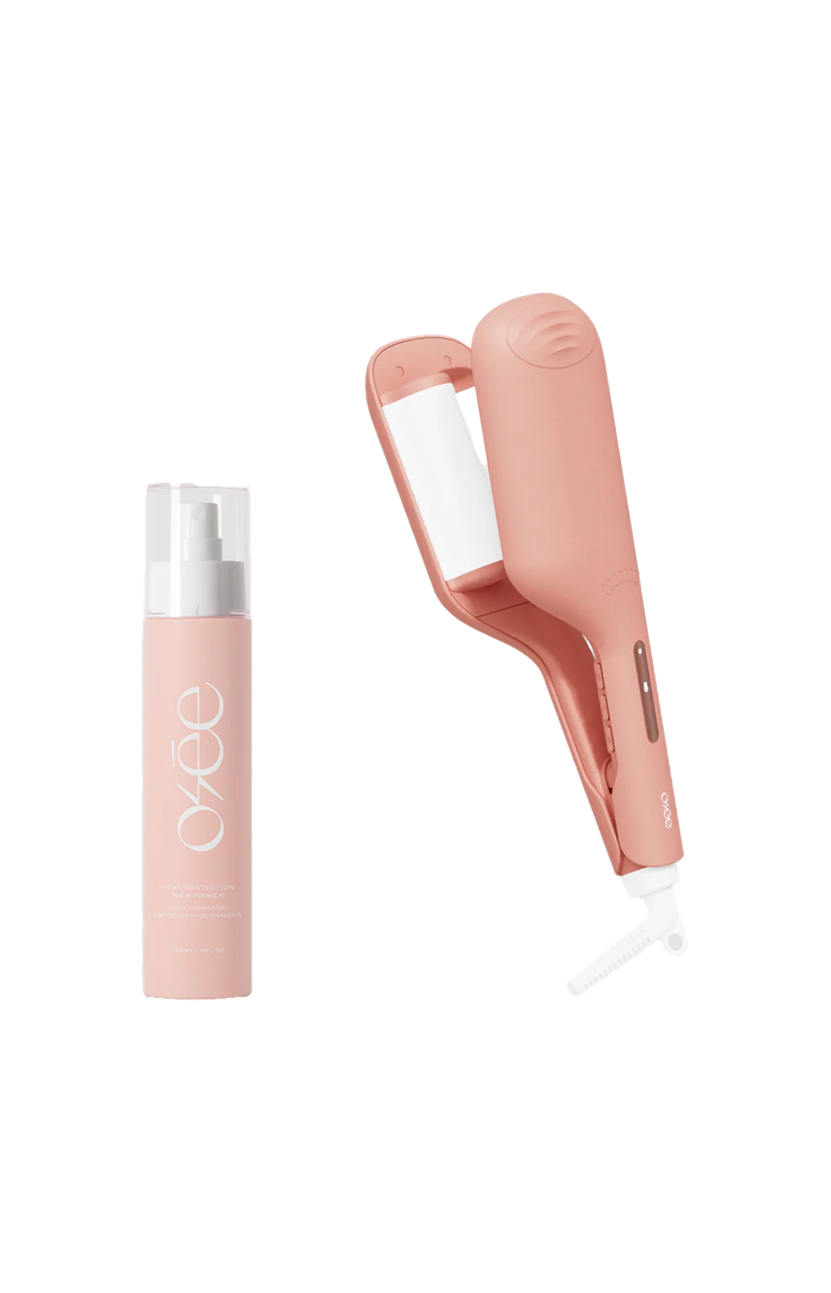 Fer à onduler triple baril & spray protecteur de chaleur