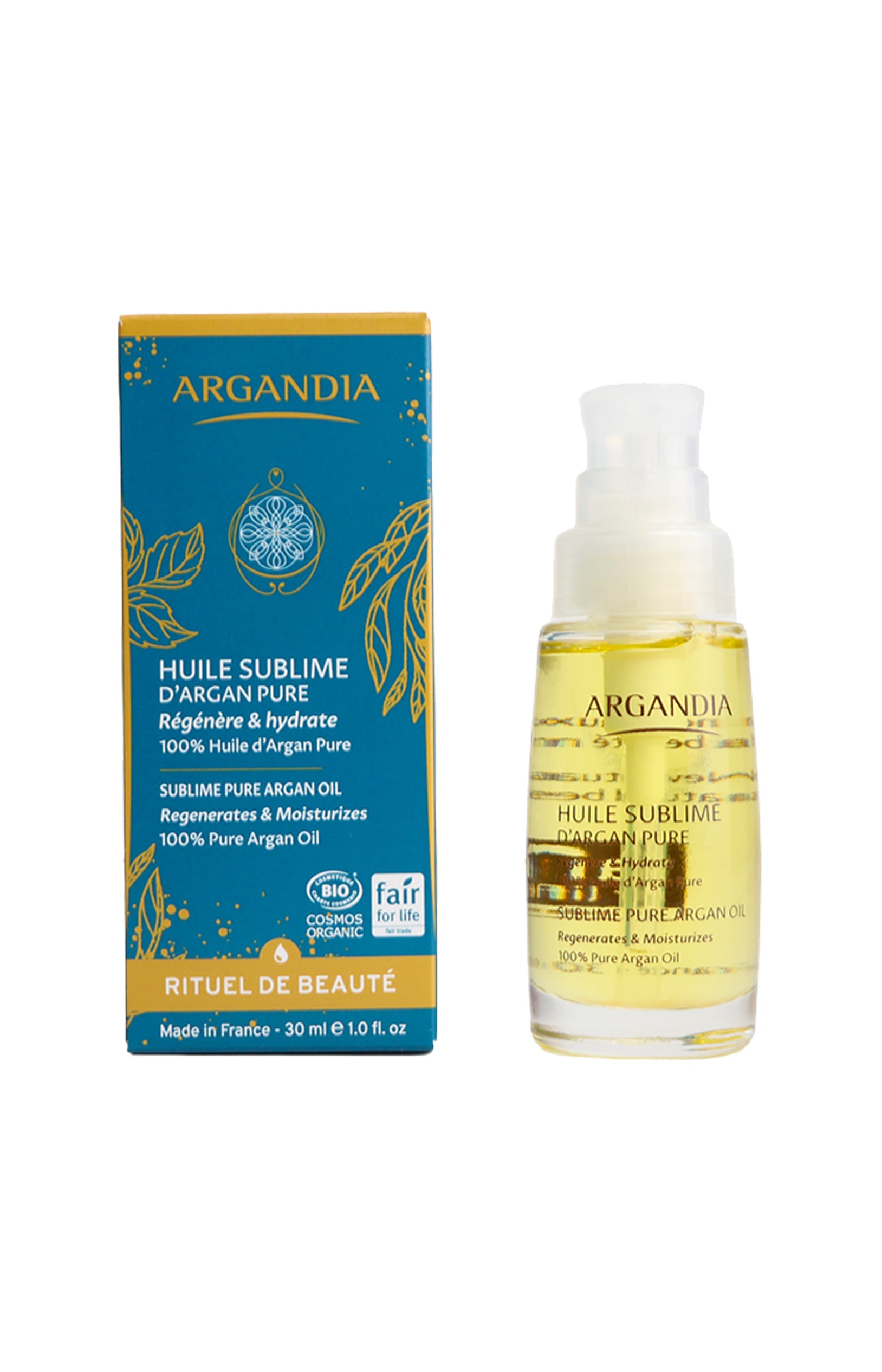 Huile d'argan - Visage & cheveux - 30 ml