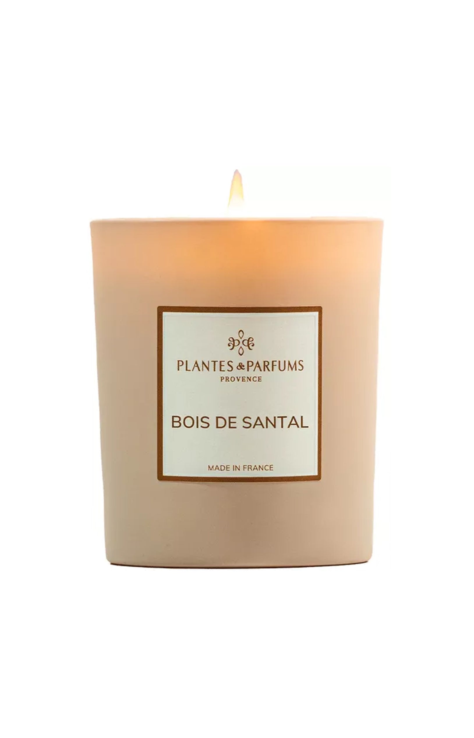 Bougie végétale parfumée - Bois de santal - 180 g