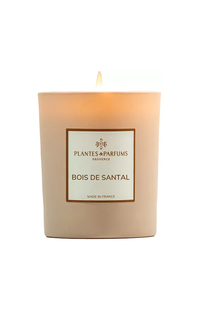 Bougie végétale parfumée - Bois de santal - 180 g