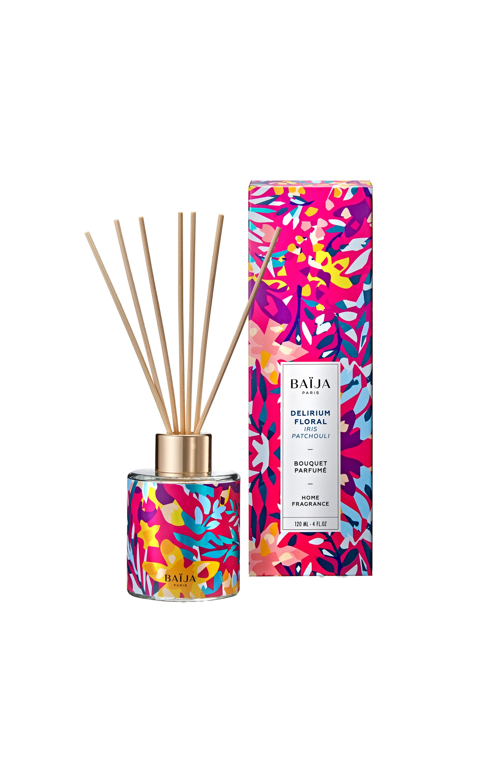 Bouquet parfumé - Delirium - Iris & patchouli - 120 ml