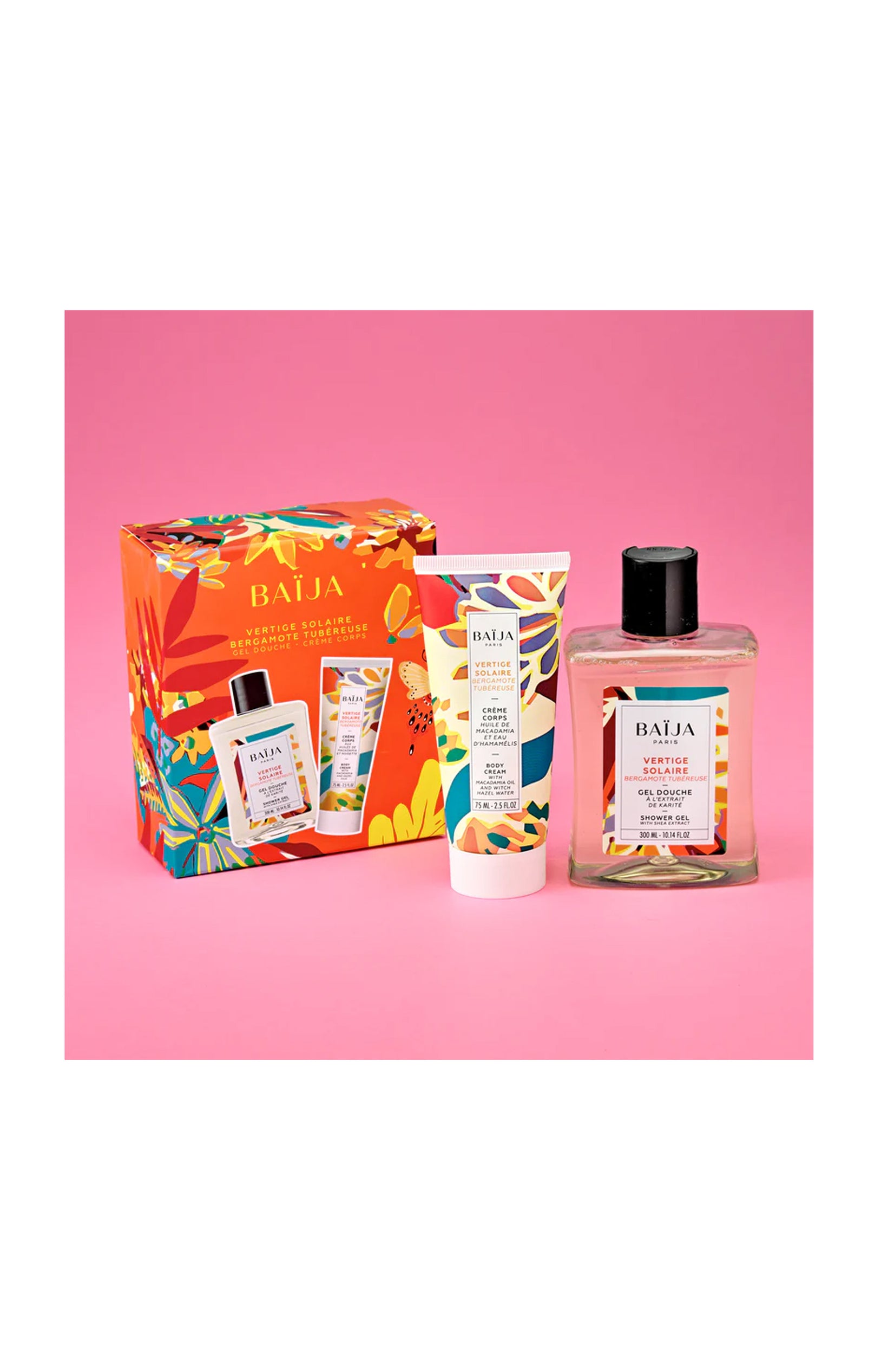 Coffret corps - Vertige Solaire - Bergamote & tubéreuse - 2 produits