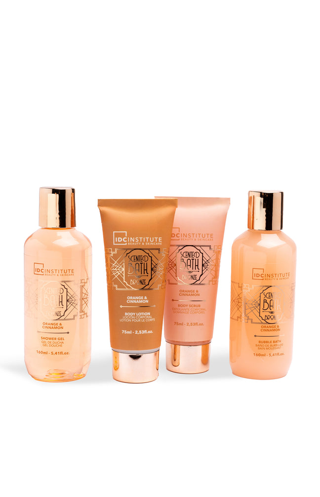 Coffret bain - Orange & canelle - 4 produits