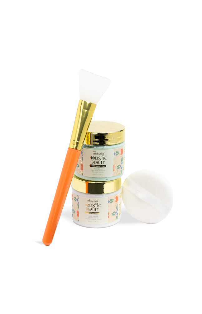 Coffret visage - Lotus & thé blanc - 4 produits