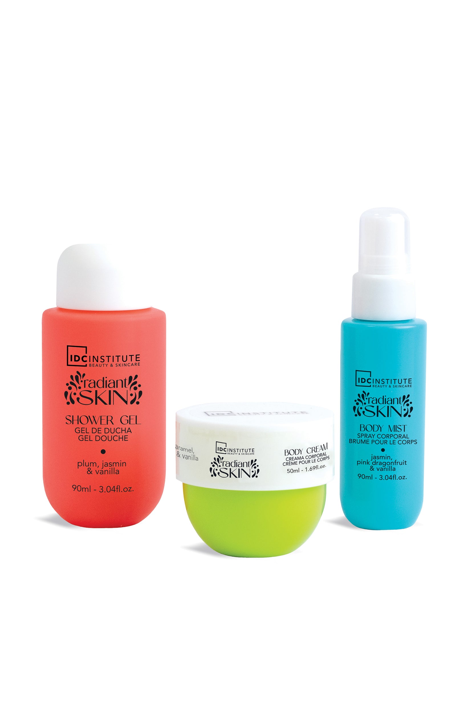 Coffret voyage soins corps - Jasmin & vanille