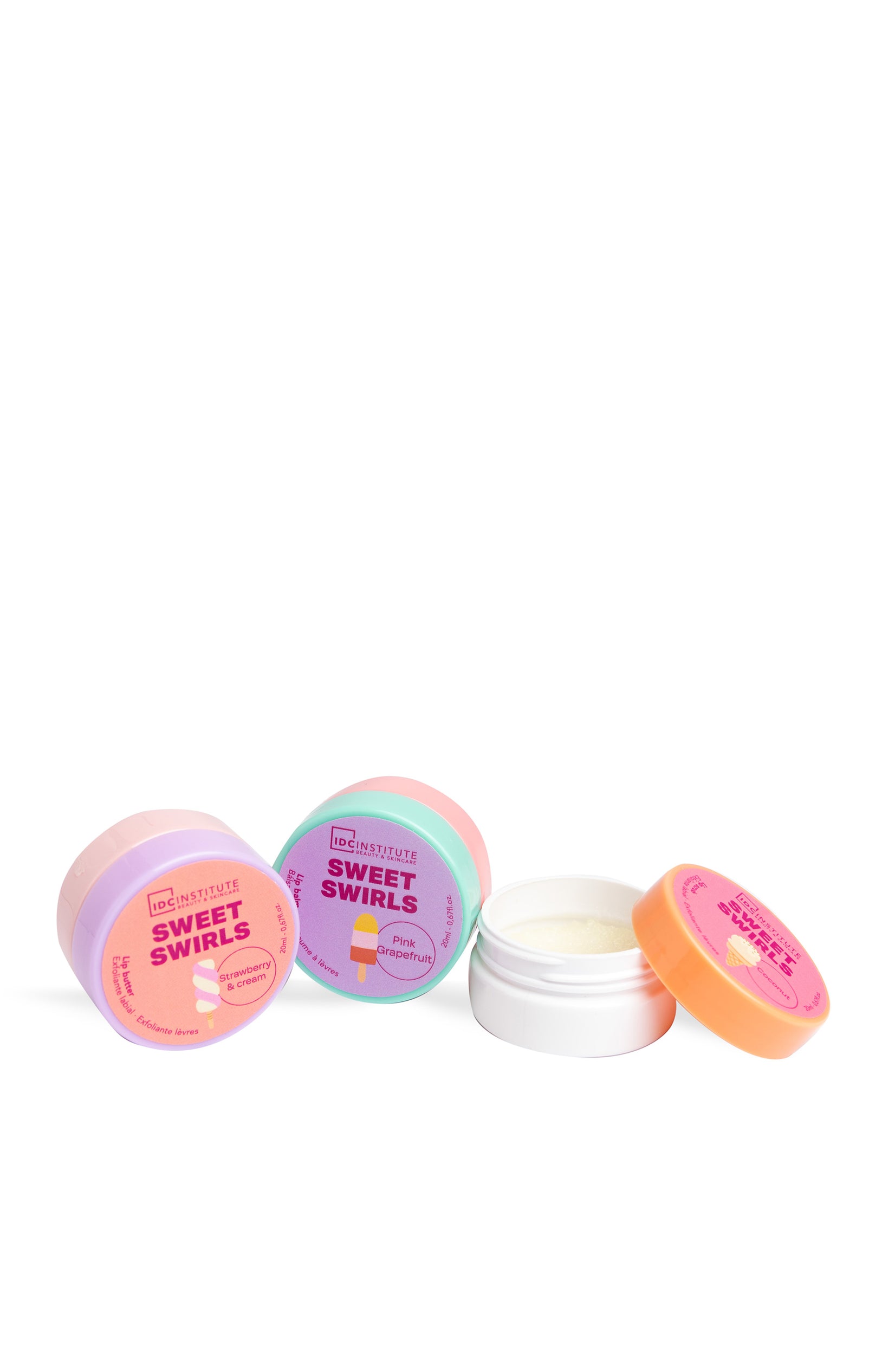 Coffret lèvres - Sweet Swirls - 3 x 20 ml
