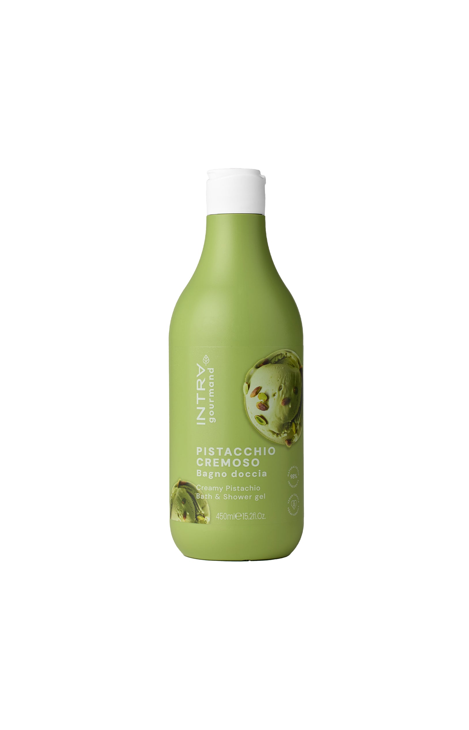 Gel douche doux - Pistache - 450 ml