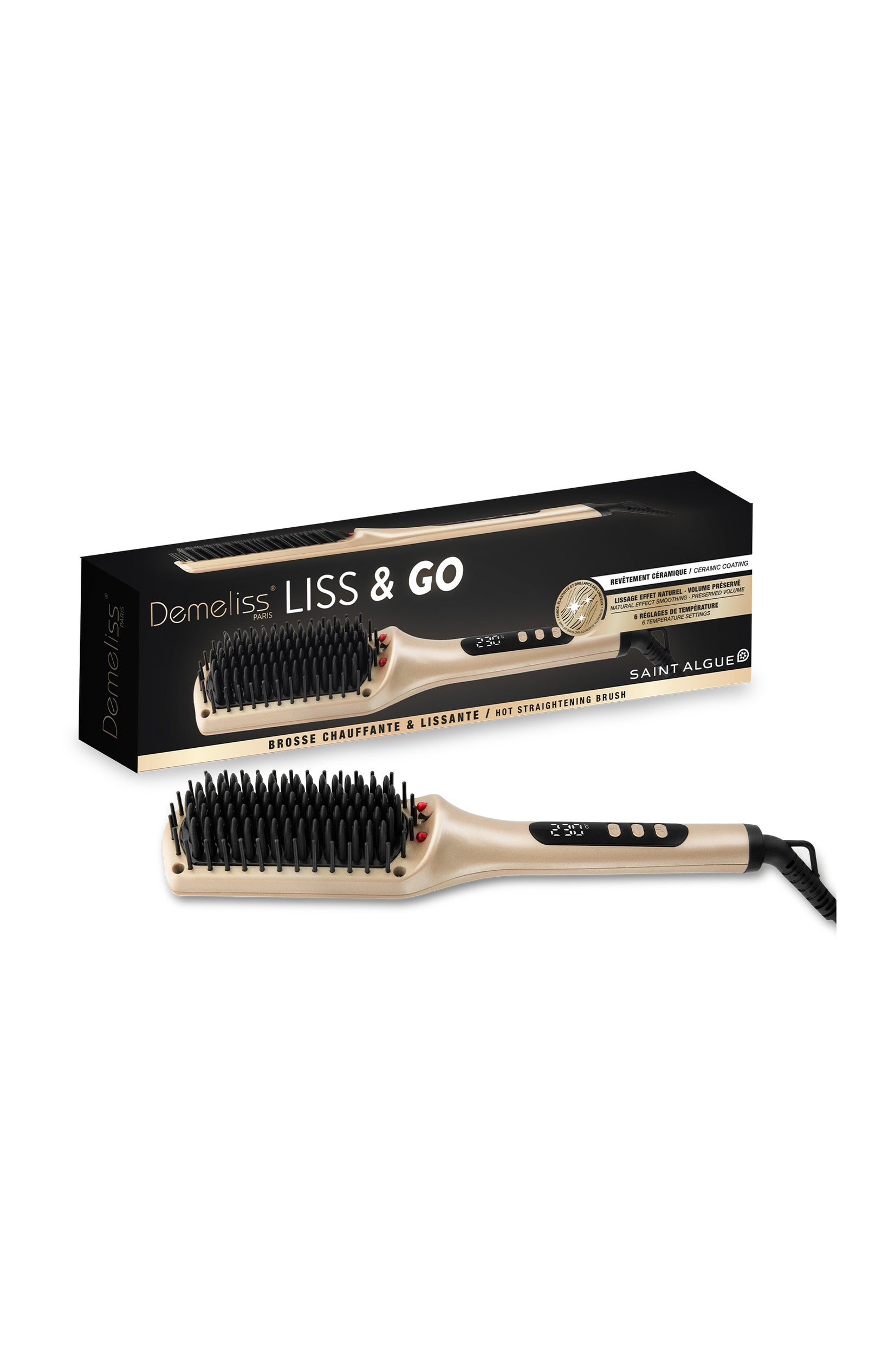 Brosse lissante Liss & Go