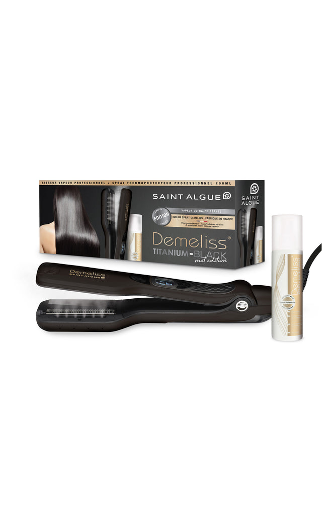 Lisseur vapeur - Titanium Black - Noir