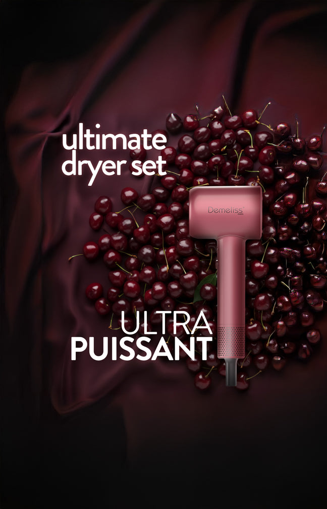 Sèche cheveux coiffant - Cherry Chérie