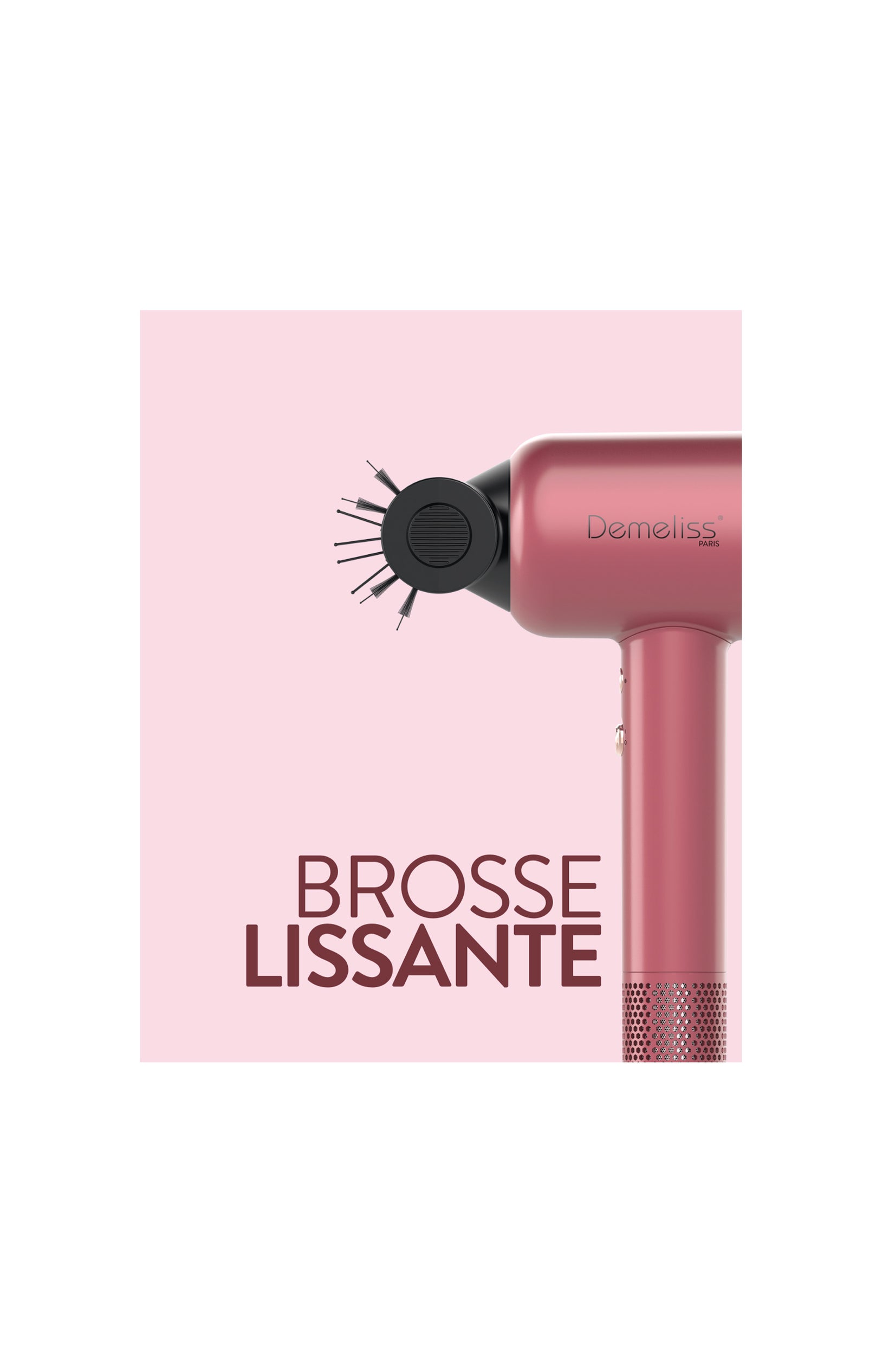 Sèche cheveux coiffant - Cherry Chérie