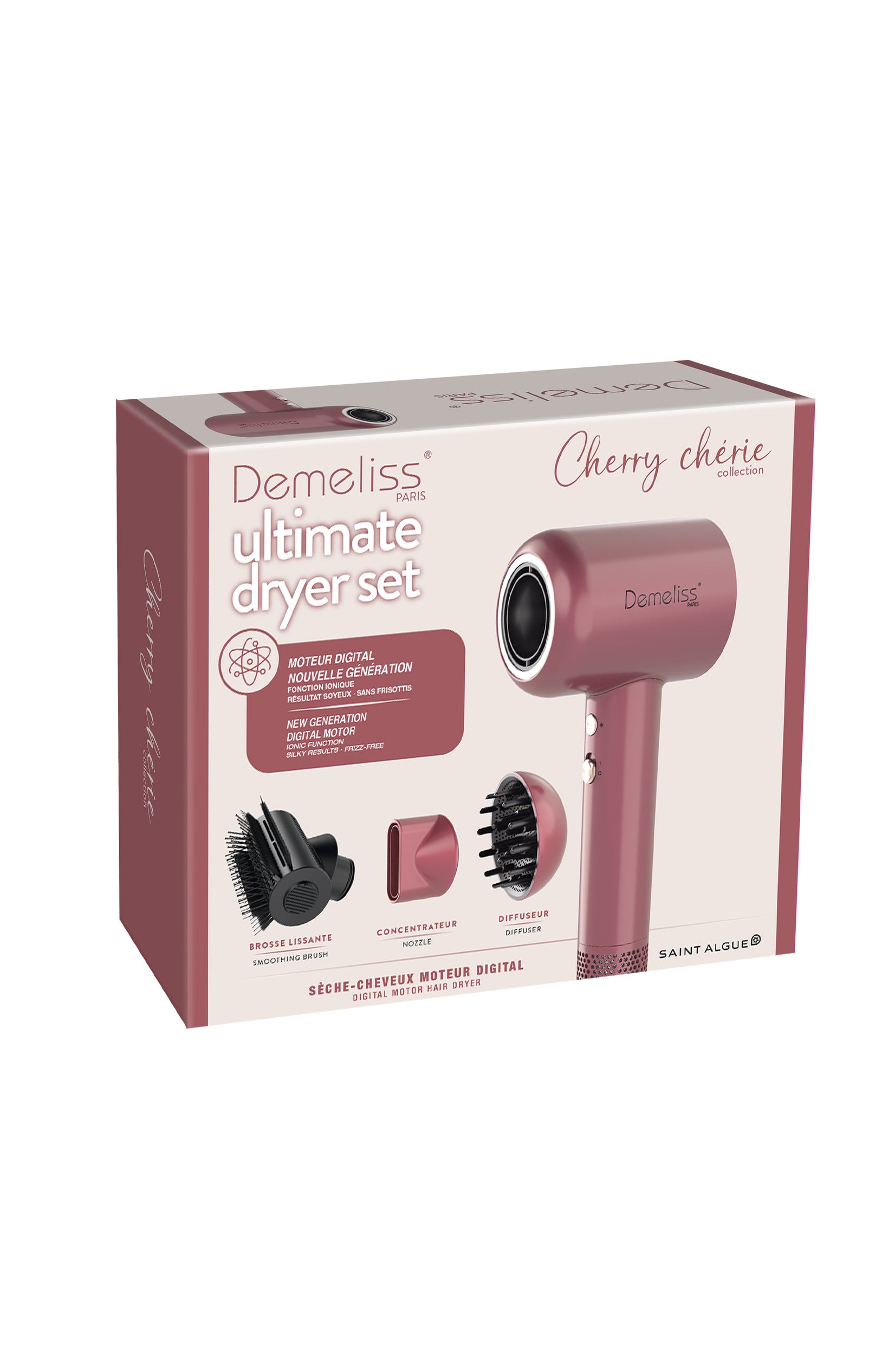 Sèche cheveux coiffant - Cherry Chérie