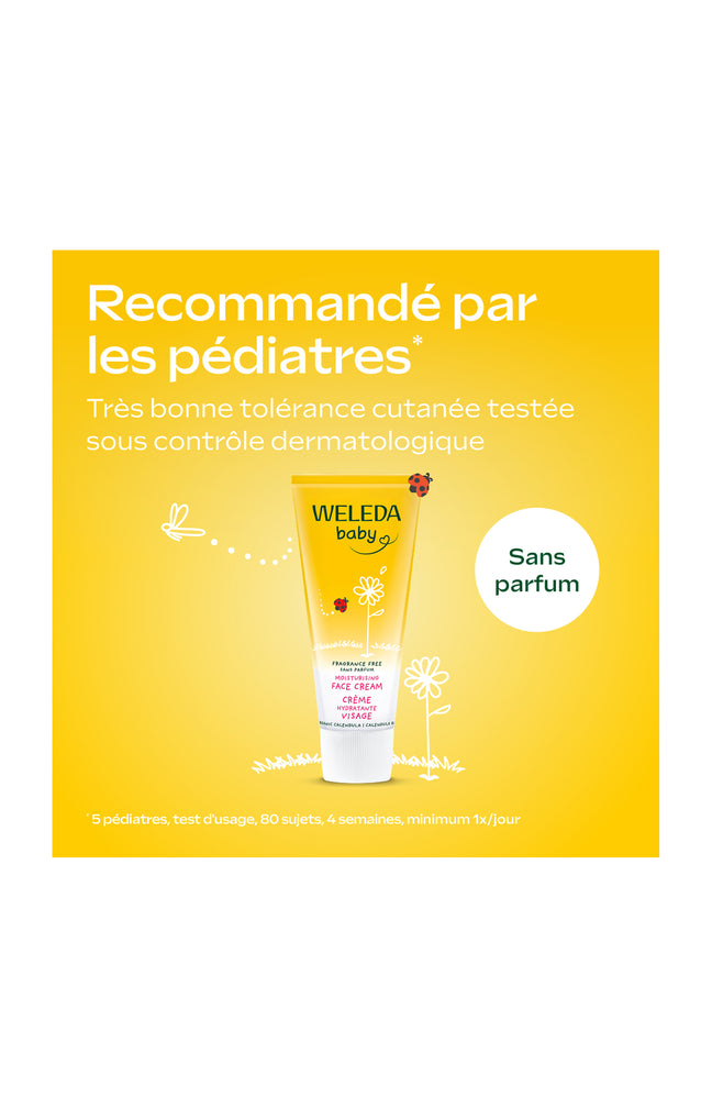 Crème hydratante bébé bio - Calendula - 50 ml