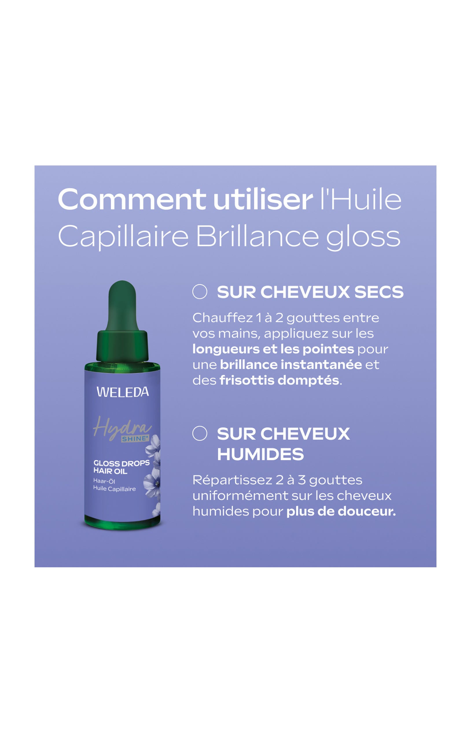 Huile brillance cheveux - 30 ml