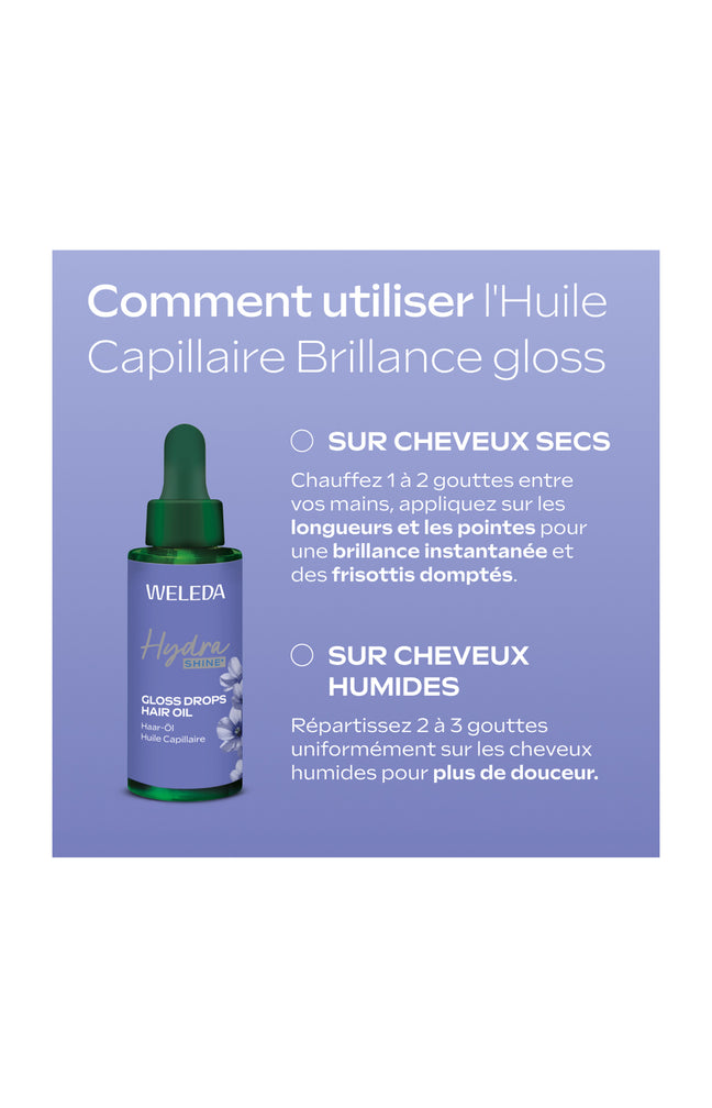 Huile brillance cheveux - 30 ml