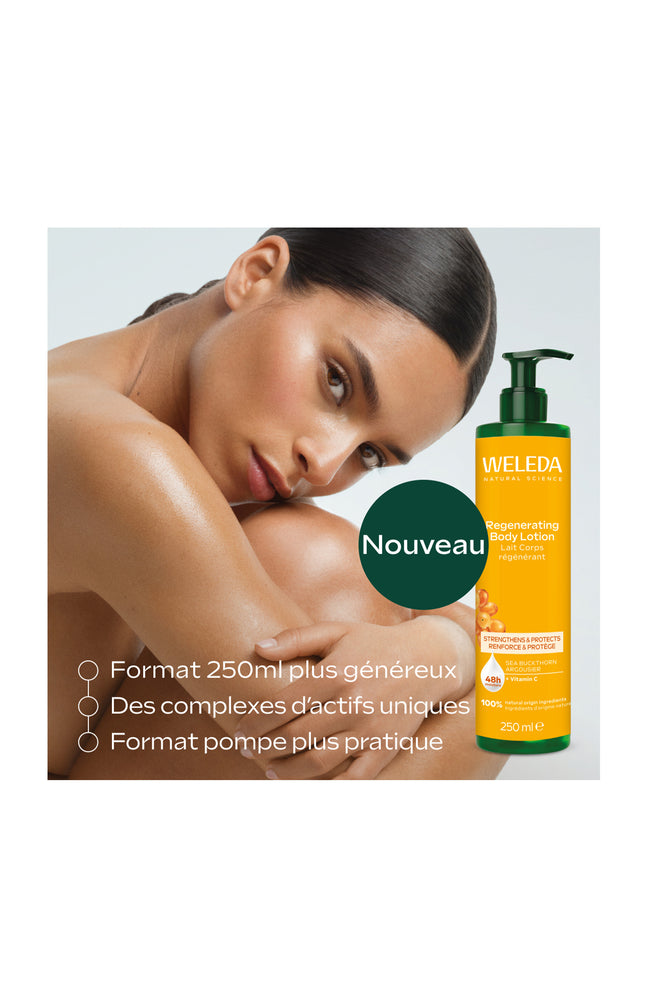 Lait corps régénérant - Argousier - 250 ml