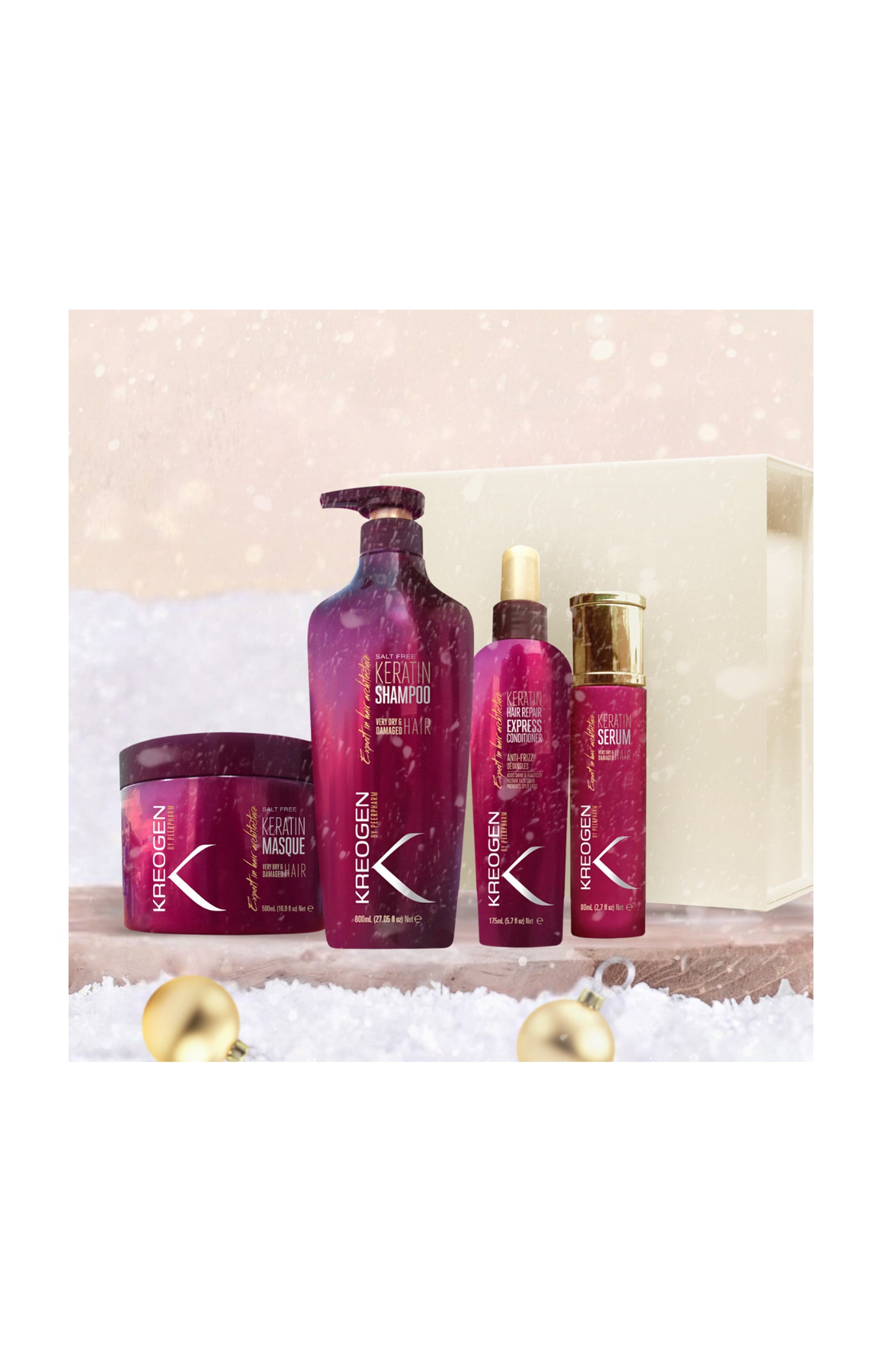 Coffret routine Kératine