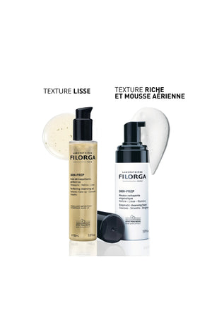 Huile démaquillante & mousse nettoyante - Skin Prep - 2 produits