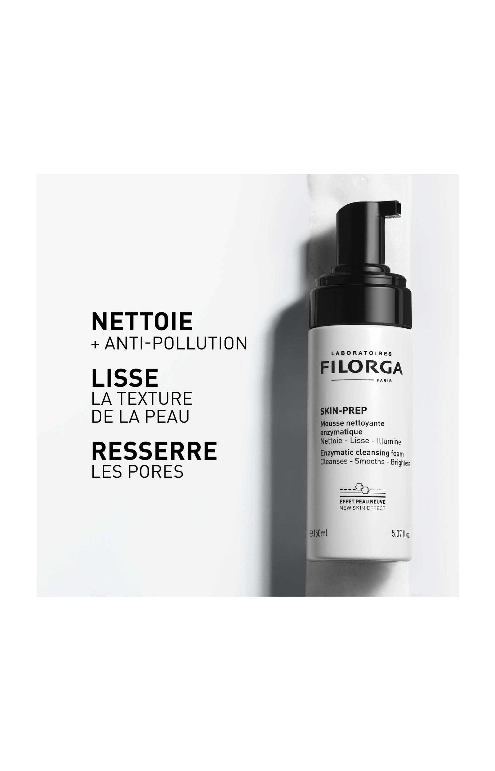 Mousse nettoyante enzymatique - Skin Prep - 150 ml
