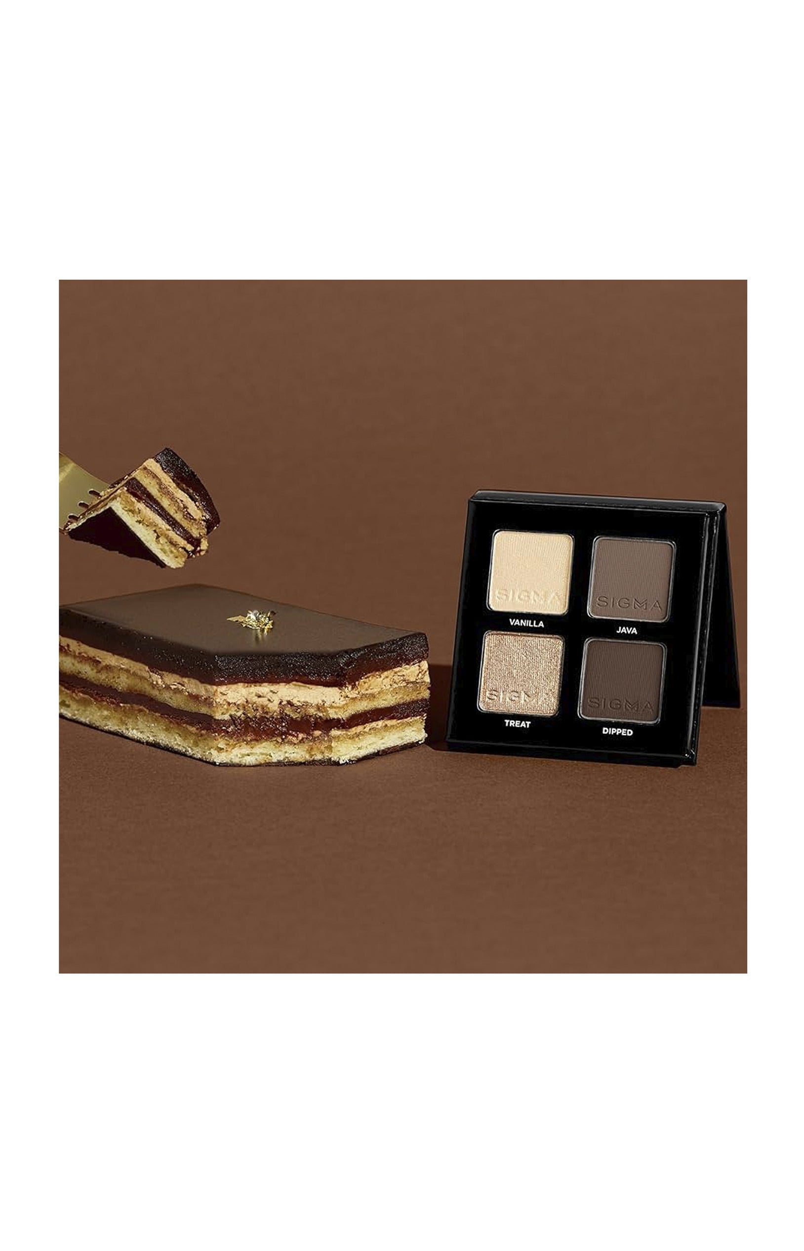 Palette de 4 ombres à paupières - Tiramisu